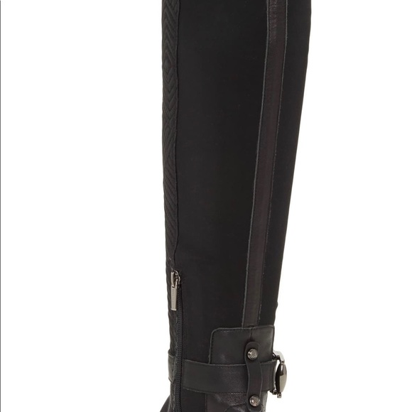 VINCE CAMUTO Pordalia Over The Knee Boot 8M Black - Picture 8 of 8